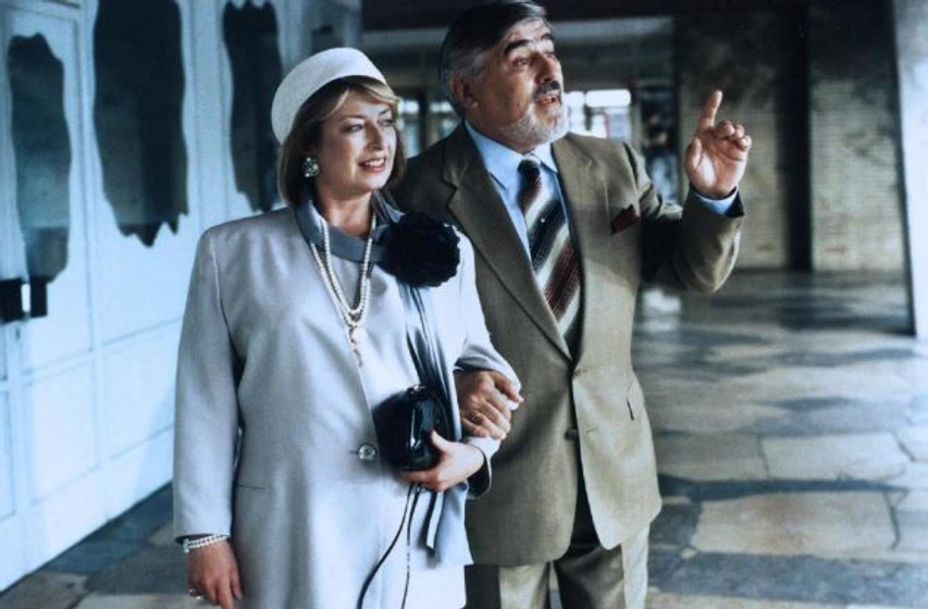 Mario Adorf y Brigitte Janner en maus-und-katz
