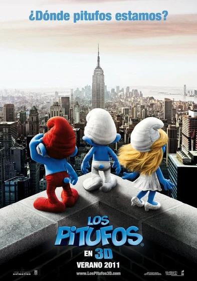 Imagen de los-pitufos (Cartel teaser)