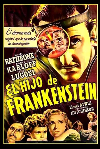 Poster de La Sombra de Frankenstein