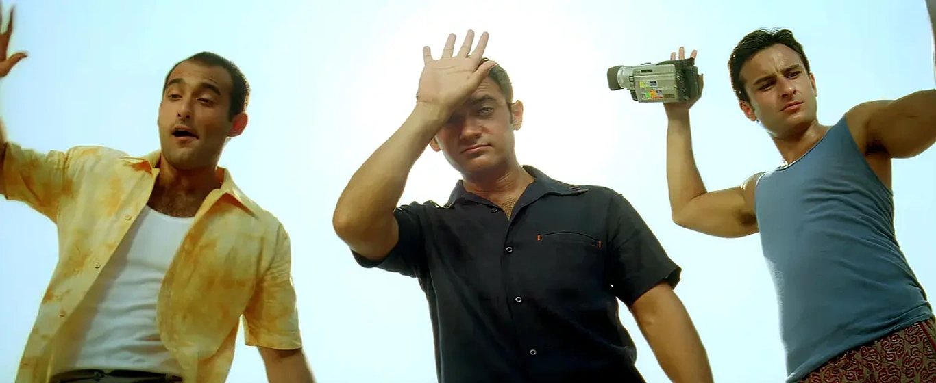 Saif Ali Khan, Aamir Khan y Akshaye Khanna en do-your-thing