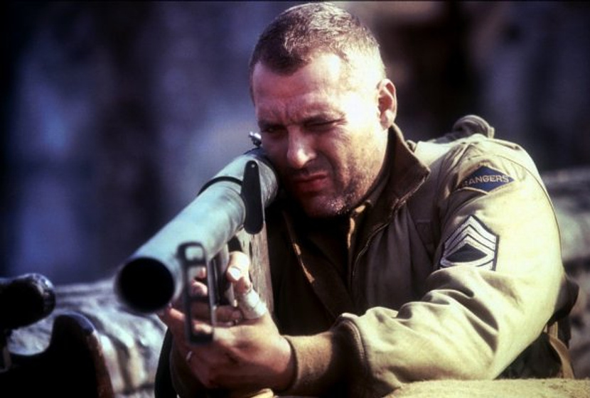 Tom Sizemore en Salvar al Soldado Ryan