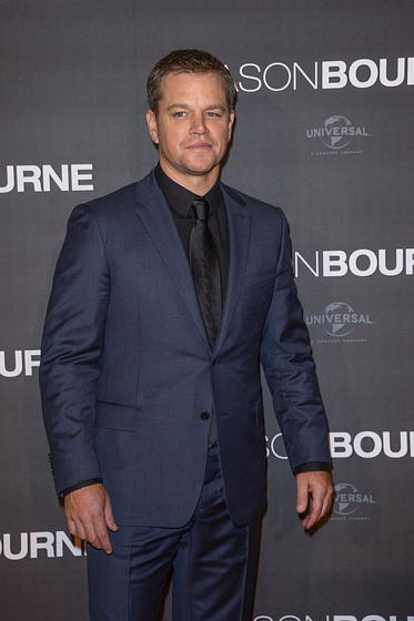 Matt Damon en Jason Bourne (Premiere en Francia. Julio 2016)