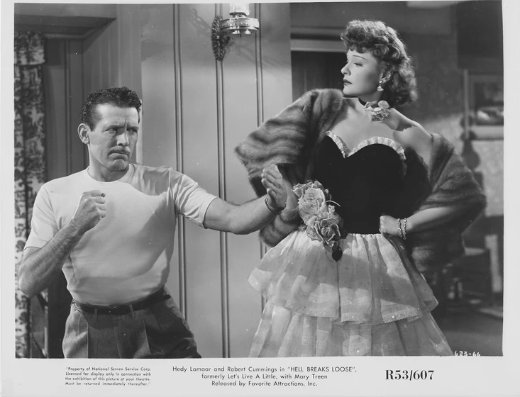Robert Shayne y Anna Sten en vivamos-un-poco