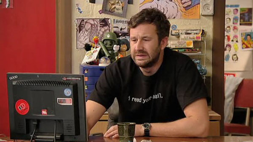 Chris O'Dowd en Los informáticos