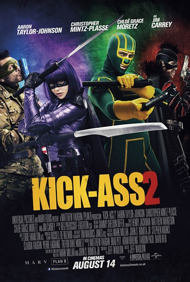 Imagen de Kick-Ass 2, con un par (Cartel internacional)