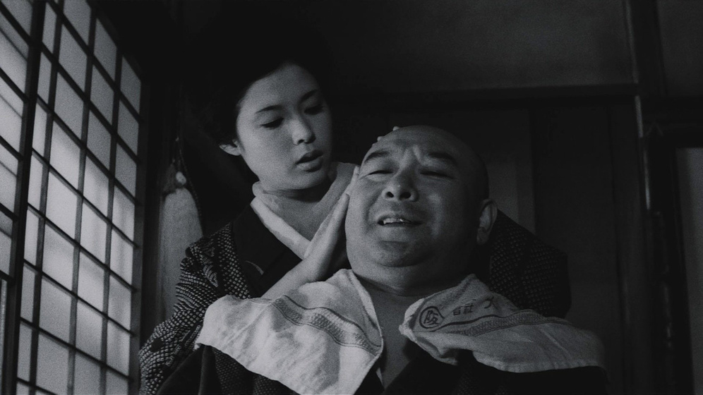 Ayako Wakao y Masao Mishima en El Templo de los Gansos Salvajes