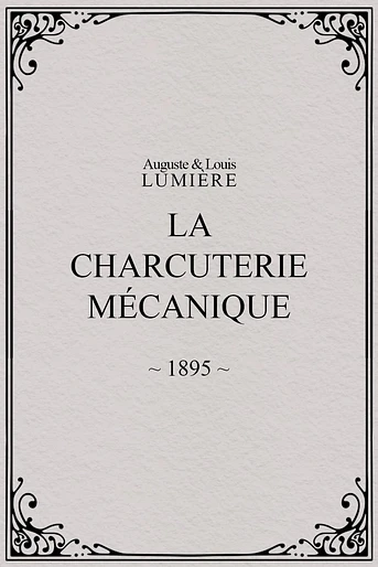 Poster de La charcuterie mécanique
