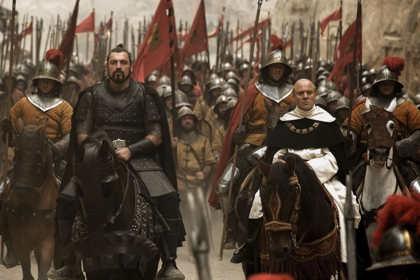Javier Gutiérrez y Hovik Keuchkerian en assassin-s-creed