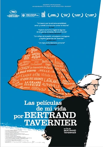 Poster de Las Películas de mi vida, por Bertrand Tavernier
