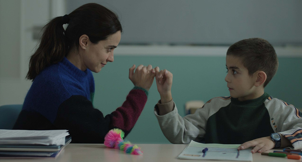 Macarena García en un-hijo