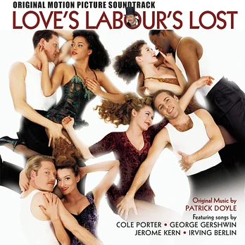 Carátula de la banda de sonido de Trabajos de Amor Perdidos