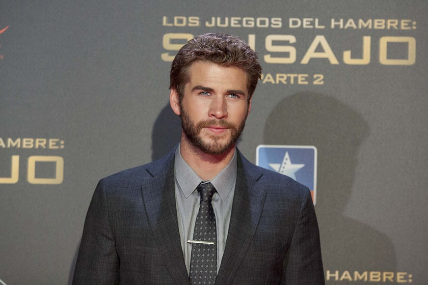 Liam Hemsworth en Los Juegos del Hambre: Sinsajo. Parte 2 (Premiere en Madrid. Noviembre 2015)