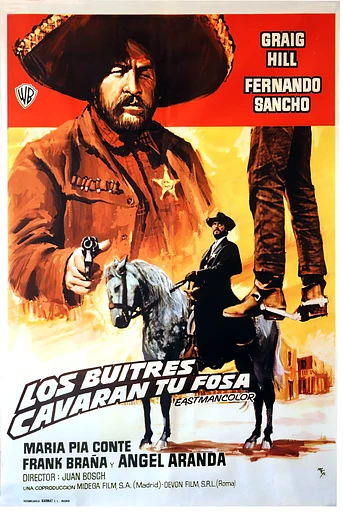 Poster de Los Buitres Cavarán tu Fosa