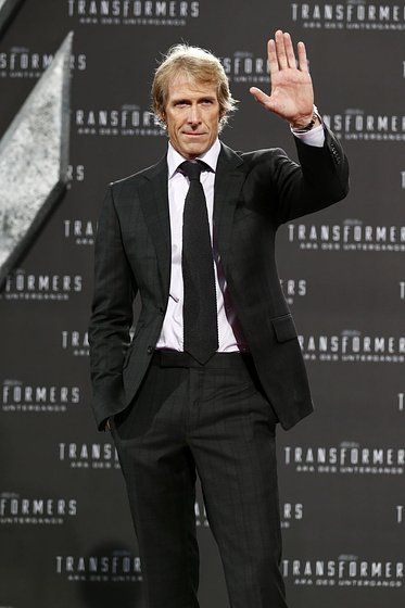 Michael Bay en Transformers: La Era de la Extinción (Premiere en Berlin. Junio 2014)