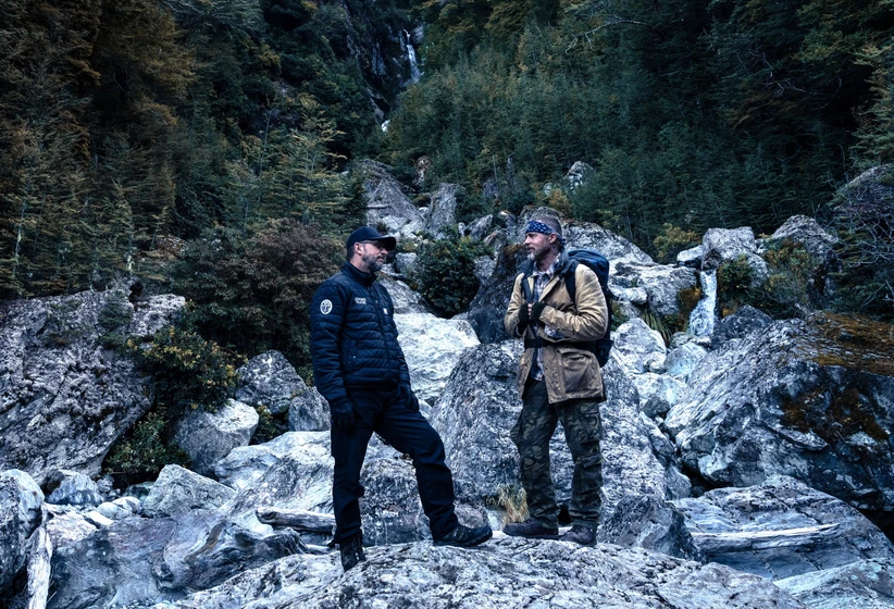 Brad Pitt y David Ayer en en-el-corazon-de-la-bestia (Rodaje)