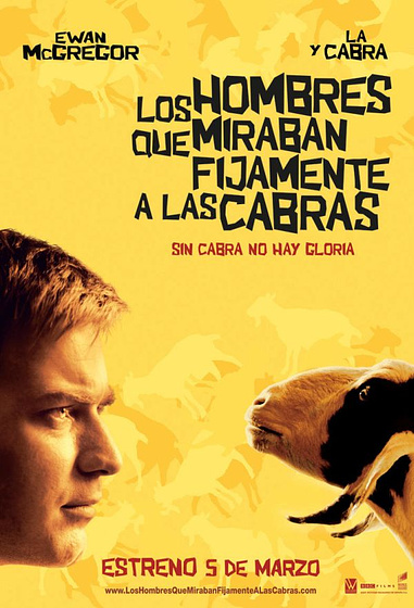 Imagen de Los Hombres que Miraban Fijamente a las Cabras (Banner)