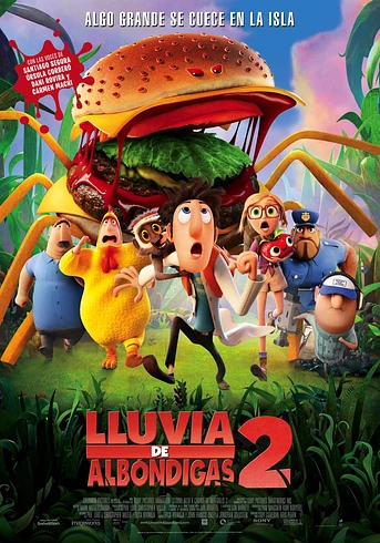 Poster de Lluvia de Albóndigas 2