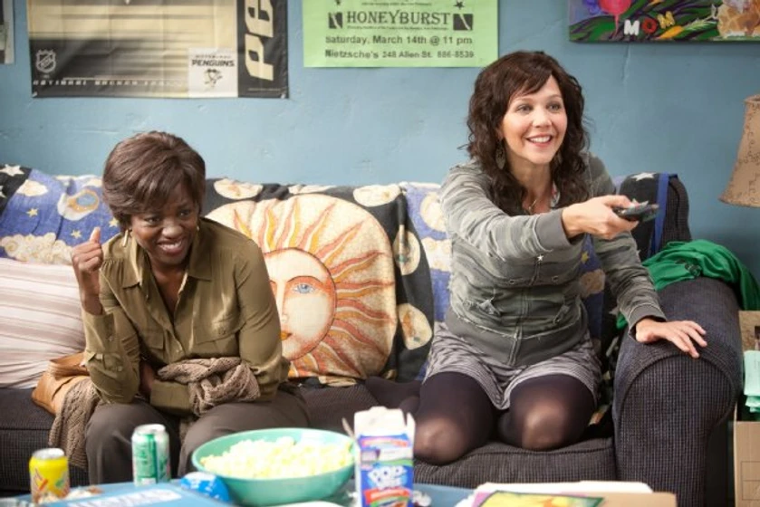 Maggie Gyllenhaal y Viola Davis en no-nos-moveran
