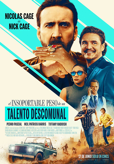 still of movie El Insoportable Peso de un talento descomunal