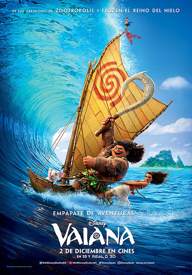 Imagen de Vaiana (Cartel teaser español)
