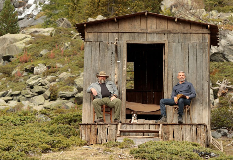 Lambert Wilson y Grégory Gadebois en Las Cosas Sencillas