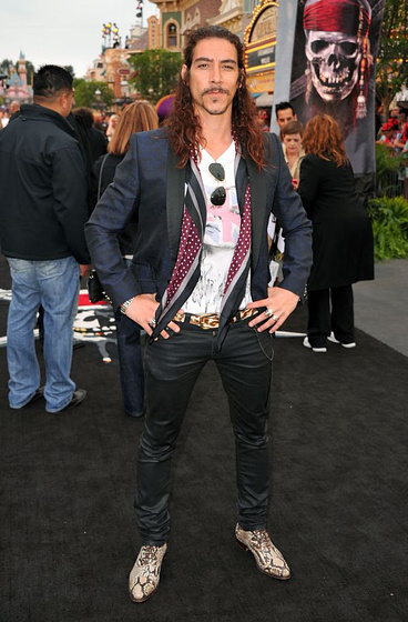 Óscar Jaenada en Piratas del Caribe: En Mareas Misteriosas (Premiere en USA. Mayo 2011)