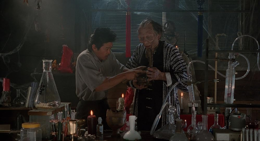 James Hong y Harry Mok en Cosecha Maldita