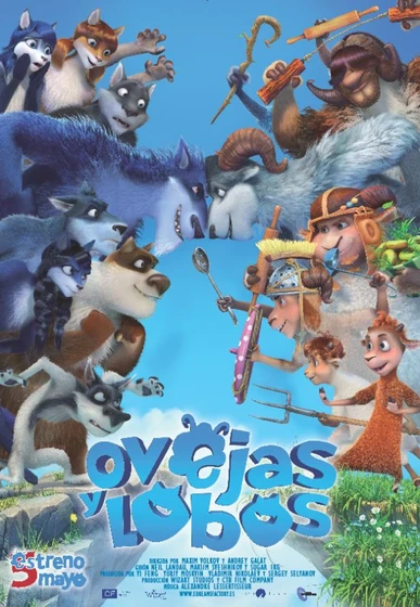Imagen de ovejas-y-lobos (Cartel español)