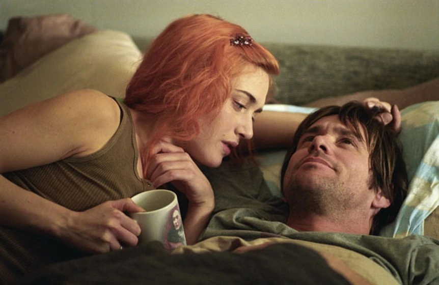 Jim Carrey y Kate Winslet en olvidate-de-mi