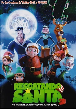 poster of movie Saving Santa. Rescatando a Santa Claus