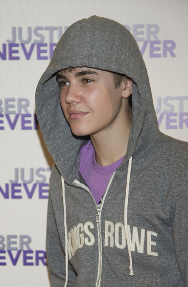 Justin Bieber en Justin Bieber: Never say never (Photocall en Madrid. Abril 2011)