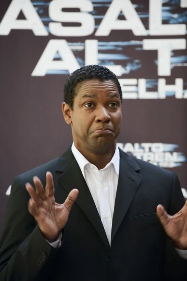 Denzel Washington en asalto-al-tren-pelham-123 (Photocall en Madrid. Julio 2009)