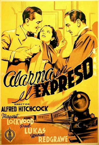 Poster de Alarma en el Expreso