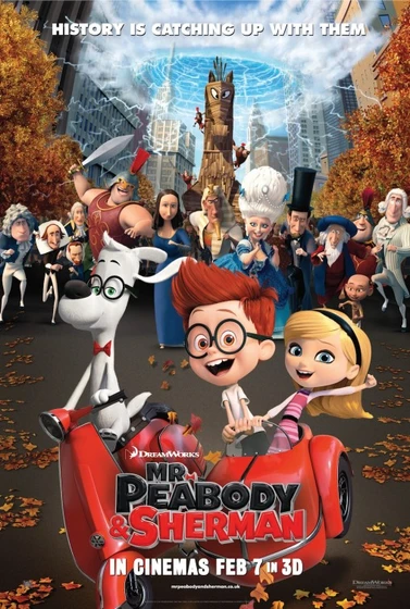 Imagen de las-aventuras-de-peabody-y-sherman (Cartel)