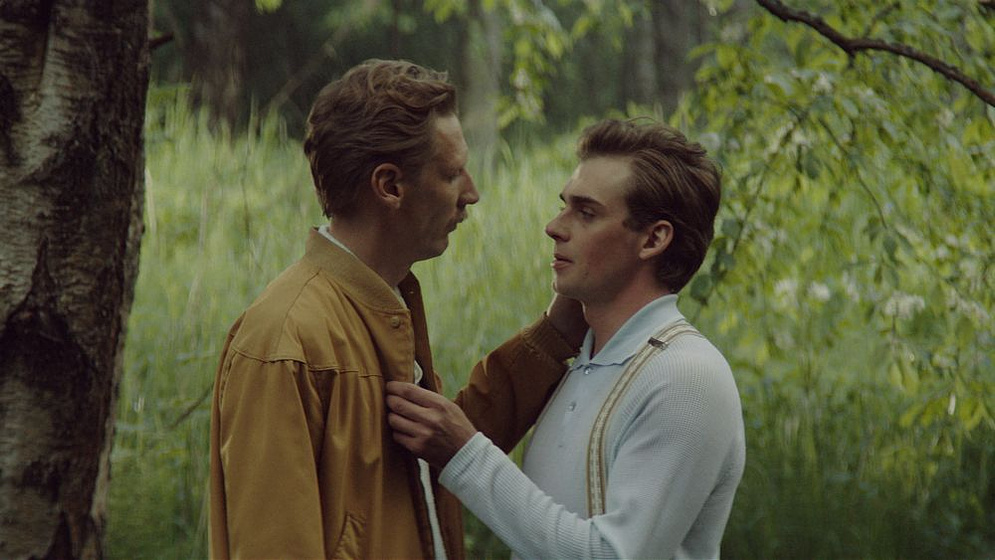 Lauri Tilkanen y Pekka Strang en Tom of Finland