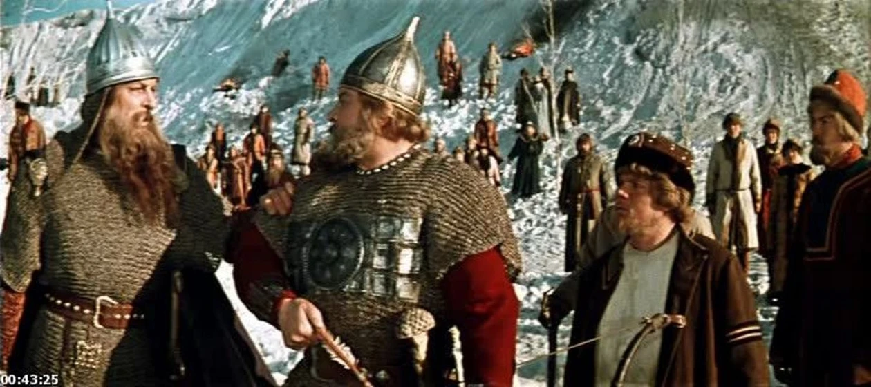 Mikhail Pugovkin y Boris Andreyev en la-espada-y-el-dragon