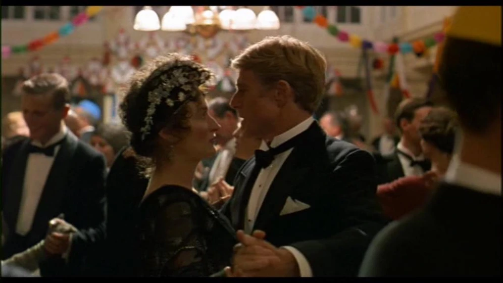 Robert Redford y Meryl Streep en memorias-de-africa