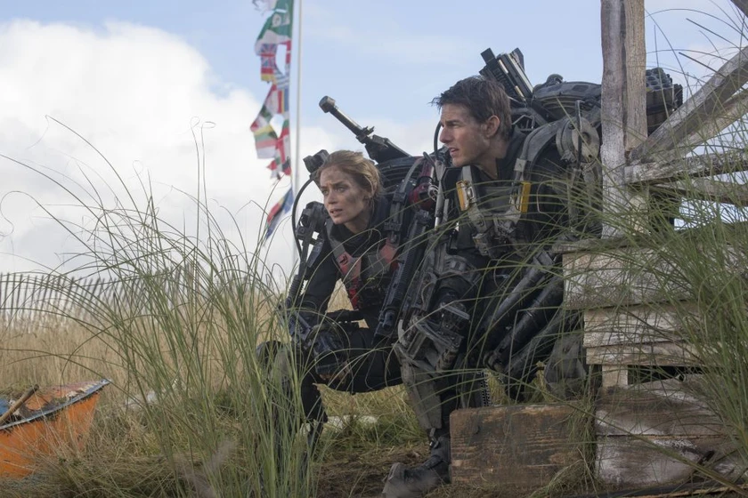 Tom Cruise y Emily Blunt en al-filo-del-manana