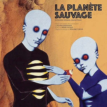 Carátula de la banda de sonido de El Planeta Salvaje