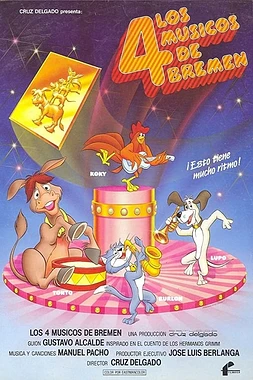 poster of movie Los 4 músicos de Bremen