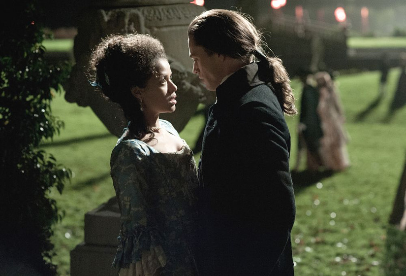 Gugu Mbatha-Raw y Sam Reid en Belle