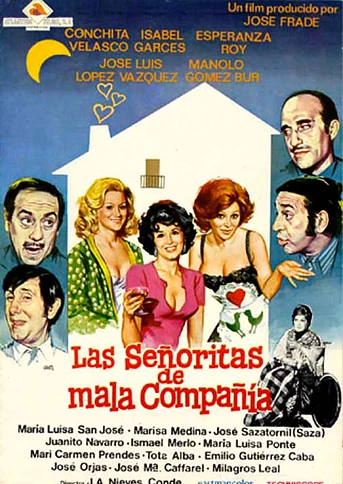 Poster de Las Señoritas de Mala Compañía