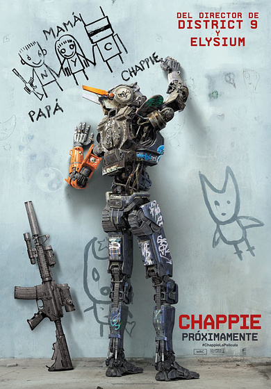 Imagen de Chappie (Cartel teaser español)