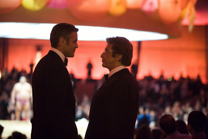 George Clooney y Al Pacino en Ocean's Thirteen