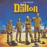 Carátula de la banda de sonido de Los Dalton contra Lucky Luke