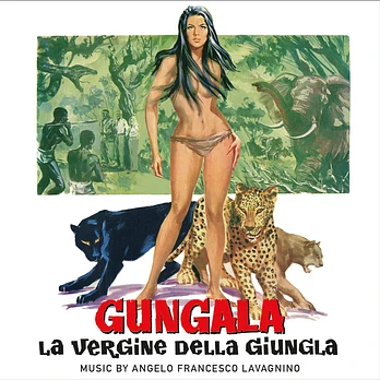 Carátula de la banda de sonido de Gungala: La Virgen de la Selva