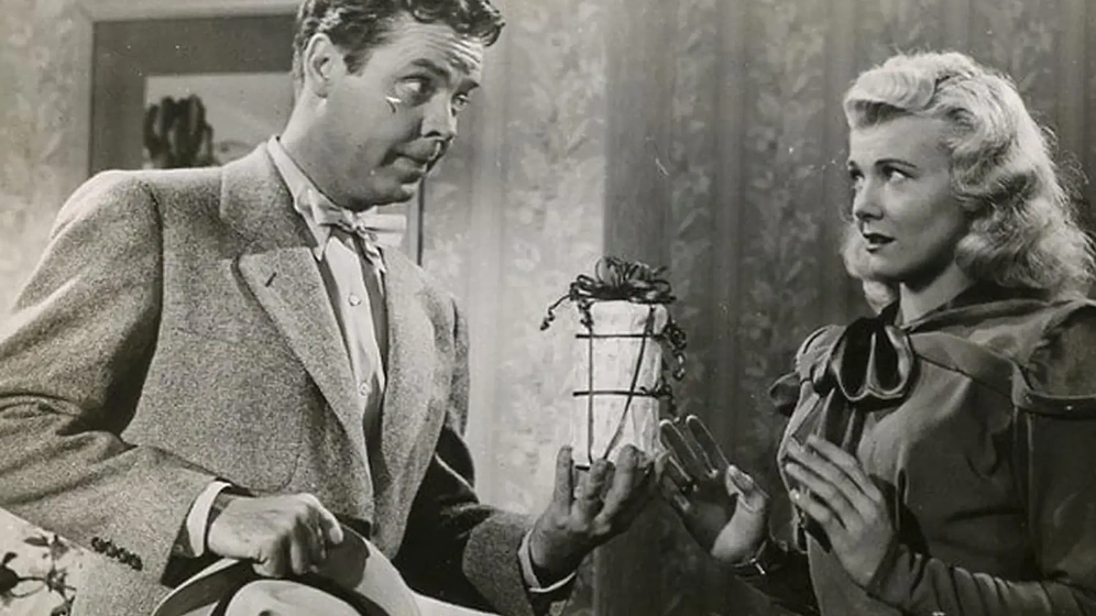 Arthur Lake y Penny Singleton en Blondie's Holiday