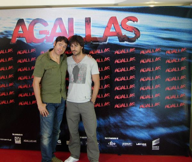 Carmelo Gómez y Hugo Silva en Agallas (Photocall en Madrid. Septiembre 2009)