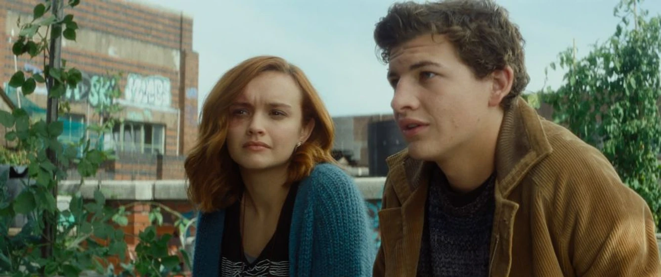 Tye Sheridan y Olivia Cooke en Ready Player One