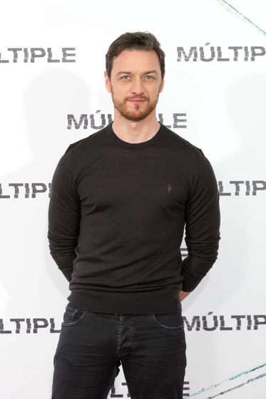 James McAvoy en multiple (Photocall en Madrid. Enero 2017)